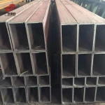 Seamless square black shs rhs carbon welded mild tubular steel pipe prices