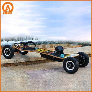 Shenzhen factory supply electric mountain skate board Dual motor each 1650w long board