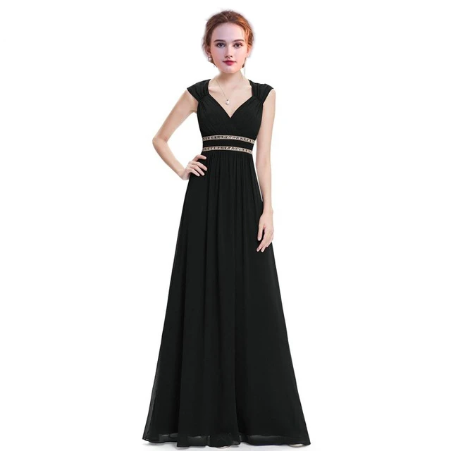 Shiny Prom Gown Long Elegant Luxury Lady Evening Dress