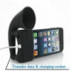 Silicone Loudspeaker Amplifier Horn Shape Silicone Amplifier for Mobile Phone
