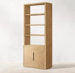 Simple solid wood locker tableware cabinet Villa club guest house can be customized restaurant furniture high-end furniture