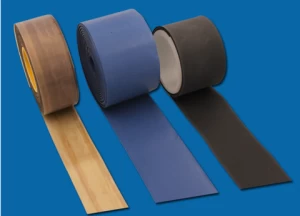 Single sided 0.18mm heat resistance fiberglass reinforced ptfe film adhesive fiberglass wear resistant membrane