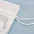 Import Sinicline Custom Soft White Satin Undergarment Drawstring Bags from China