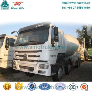 Sinotruk howo big volume 8x4 16cbm 12 wheels concrete mixer truck