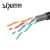 Import SIPU factory price cat5 outdoor copper material communication cable black color cat5e network cable from China