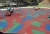 Skidproof and wear-resistant rubber paver rubber mat for kindergarten