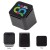 Import Slanted Cube Wireless Speaker - pairs from up to 30 feet away, 3 AA batteries included and comes with your logo from USA