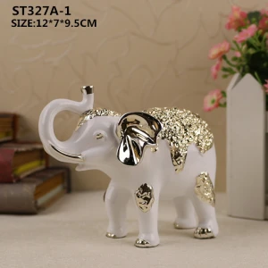 Small indian elephant promotion gift set guangzhou wholesale art and craft