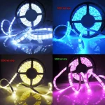 smd 5050 waterproof led strip 12v led light tape swimming pool rope light