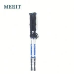 snowing AntiShock Retractable carbon fiber Nordic Ski Hiking Trekking Walking Stick Pole