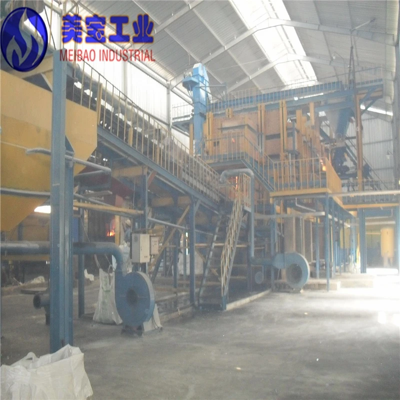 Sodium silicate solid form production line to use in many area