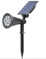 Solar Light Outdoor Color Changing Waterproof 7 LED Garden Patio Lawn