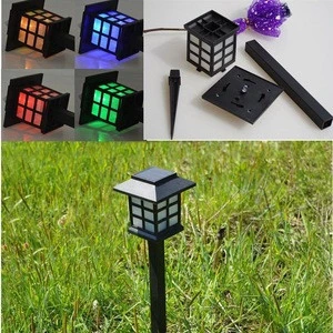 Solar Power Torch Pattern LED Garden Outdoor View Path Lamp Yard Lawn Light