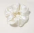 Import Solid 100%Silk Fabric White Silk Scrunchie Elastic Hair Band from China