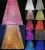 Import Sparkly Shiny Synthetic Vinyl PU Glitter Fabric Sheets Chunky Faux Leather For Shoes Bags Bow Crafts from China