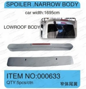spoiler for for hiace 2005 up kdh200 #000633 commuter VAN BUS for hiace auto parts body kits