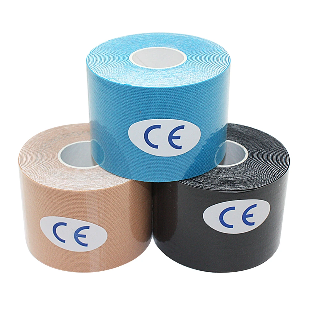 Sports Athletic Muscle Tape 10cm*5m FootBall Kinesiology Tape   Approved