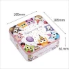 Square baking gift box Candy cookie storage handmade cookie box Mooncake box tin can