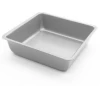 Square Cake Pan 4-Inch Bakeware Non-Stick Heavy Duty Carbon Steel Pan Deep Dish Oven Baking Mold Baking Tray Ovenware