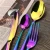 Import SS304 flatware sets dinner spoons forks and knife stainless steel cutlery sets for wedding restaurant hotel from China