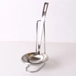 Stainless steel 304 Kitchen soup spoon holder iron with chrome plate,soup shell rack