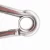Import Stainless Steel 316 Snap Hook with Eyelet marine grade Carabiner clip mini carabiner hook from China