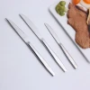 Stainless Steel Full Flatware Set with Dinner/ Dessert/ Small Spoon Fork, Fruit Knife