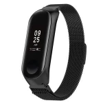 Stainless Steel Magnet Milanese loop Watch Band for xiaomi Mi band 3 band3 strap with Frame