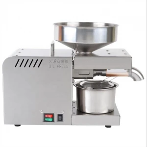 Stainless steel olive oil press household oil press commercial oil press machine