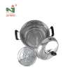 Stainless steel steamer stock pot multi-purpose optima food steamer for sale