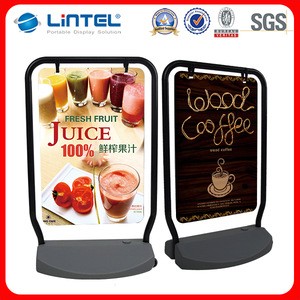 Stand Roll Up Banner Water Base Outdoor Display Poster Board
