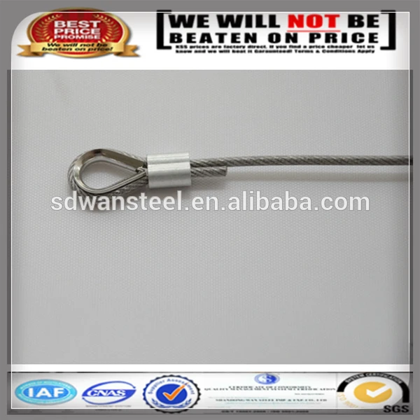 steel cable with Aluminum Sleeves