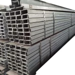 steel processing parts galvanized u beam steel U channel structural steel c channel / C profile price