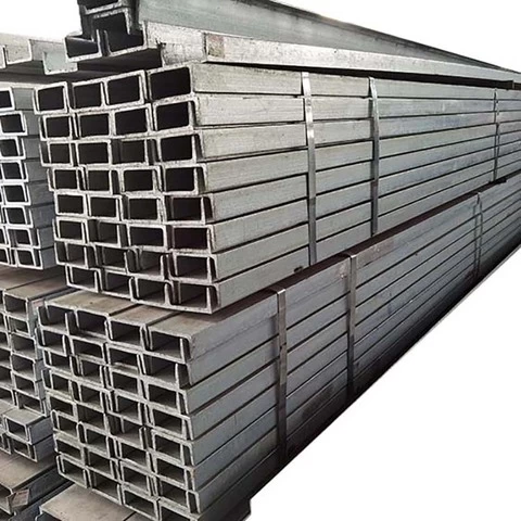 Buy Steel Processing Parts Galvanized U Beam Steel U Channel Structural ...