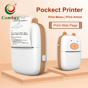Study errors photo office label memo thermal mini printer