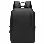 Stylish custom business 15.6 inch waterproof usb laptop bags for men