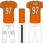 Stylized Tackle Mesh American Football Uniforms /Twill American Football