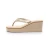 Import Summer ladies wedges heels slippers and sandals for women flip flops from China