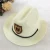 Import Sun protection kids custom western cowboy straw hats with logo from China