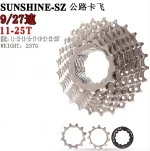 Sunshine-SZ 9 / 27 speed mountain road folding small wheel bicycle card type flywheel tower wheel big tooth climbing rear gear