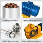 supply high quality diesel pump  explosion proof Diesel gear pump industrial Diesel fuel gear pump