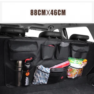 SUV Durable Car Trunk Backseat Organizer Storage Bag Folding Bags Interior Cars Accessories