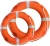 Import Swimming pools ring Large Life Buoy (out size76cm,In size 46cm,N.W:4.3kg) from China