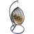Import Swing Egg Chair Hammock Hanging Chair Steel Stand Patio Bamboo Porch Lounge Rope Wicker Rattan Chair from China