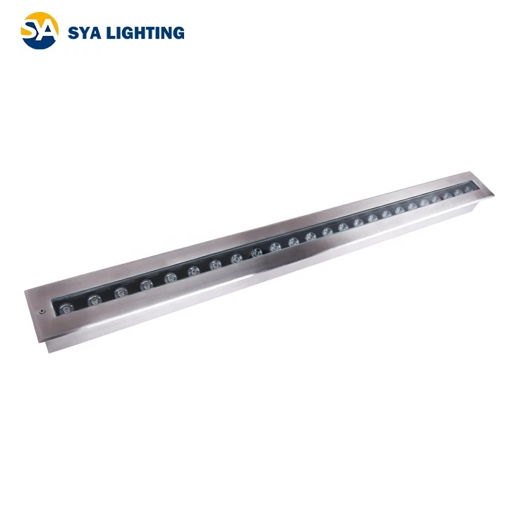 SYA-204-1000 Wholesale stainless steel RGB RGBW Linear Spot IP68 DMX512 LED Underwater Marine Light