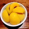 Syrup Preservation Process and Canned Style fresh yellow peach in tin