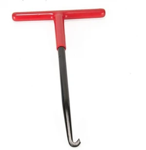 T-Handle Exhaust Stand Spring Hook Tool Puller Motorcycle ATV MX T-Handle Exhaust Stand Spring Hook Puller Tool Exhaust Pipe