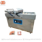Table Top Frozen Food Sweet Corn Garlic Vacuum Packing Machine