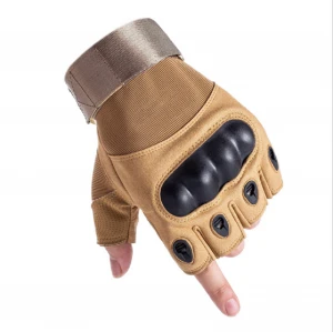 Tactical Half-finger Gloves Outdoor Climbing Anti-wear Protection Anti-skid Fitness Cycling Gloves