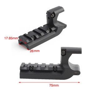 Tactical hunting accessories Tactical Picatinny Rail Metal lighting mount Adapter Fit 1911 Type Pistol